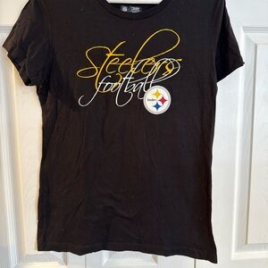 Pittsburgh Sterlers NFL Black and Gold  Short Sleeve Tee. New